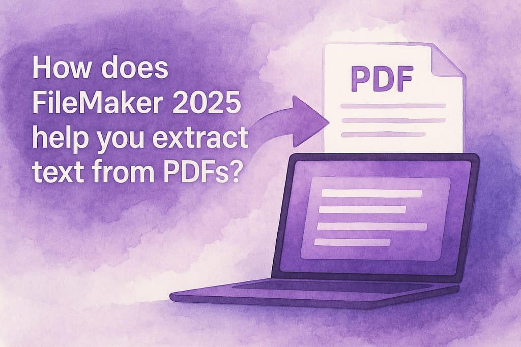 How to Use GetTextFromPDF() in FileMaker 2025